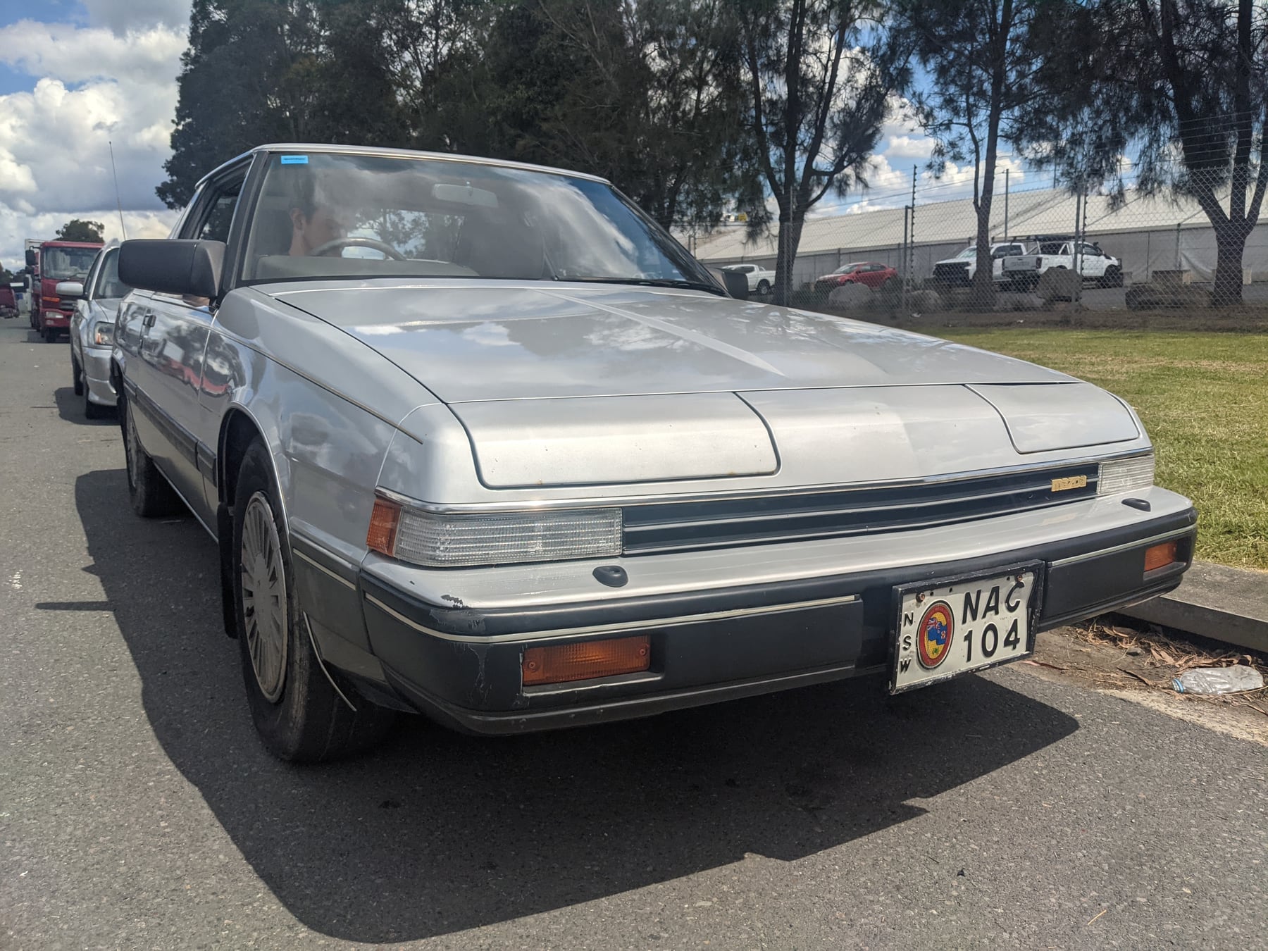 The 929 as bought, on original NAC 104 plates