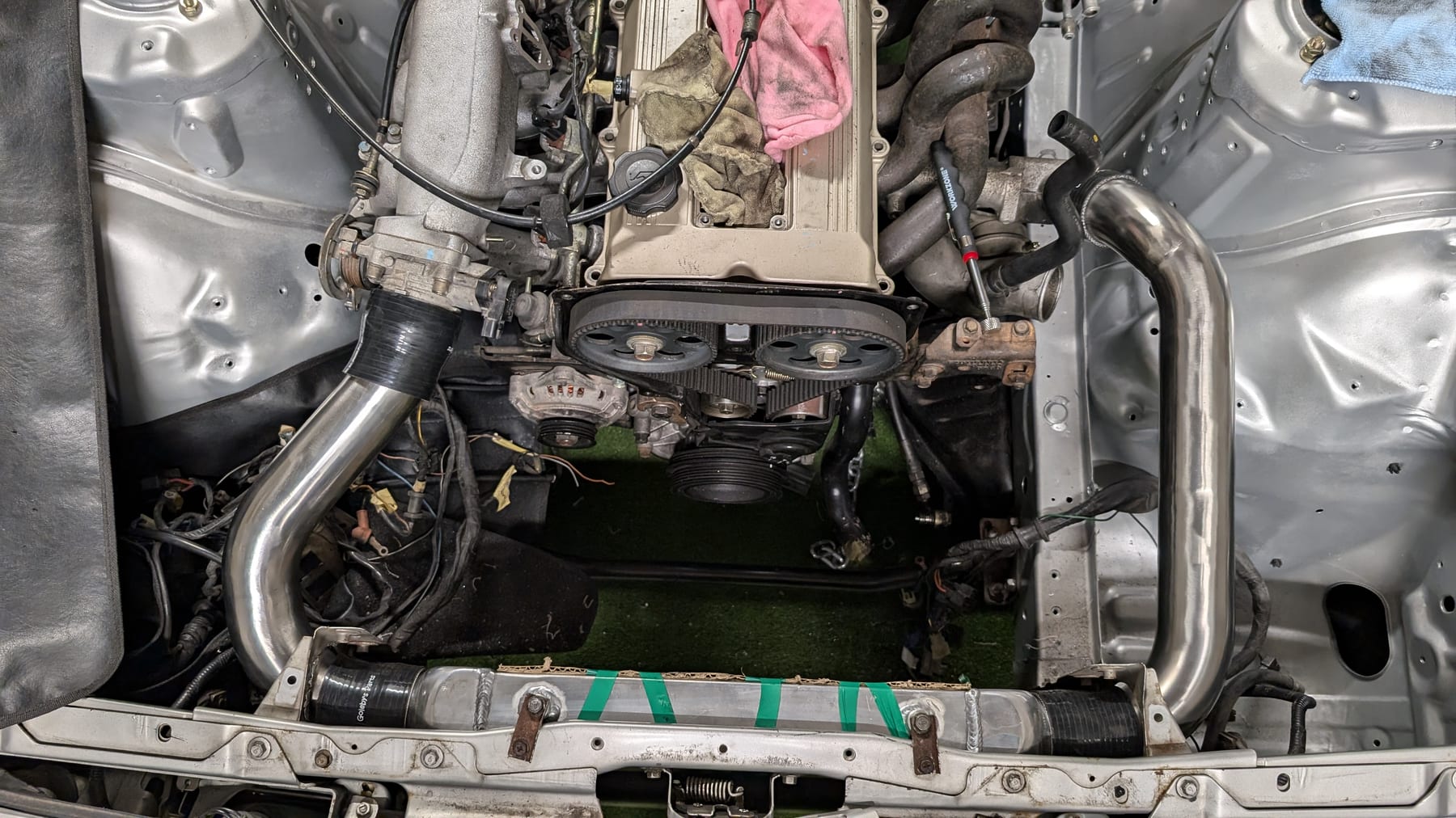 Intercooler piping